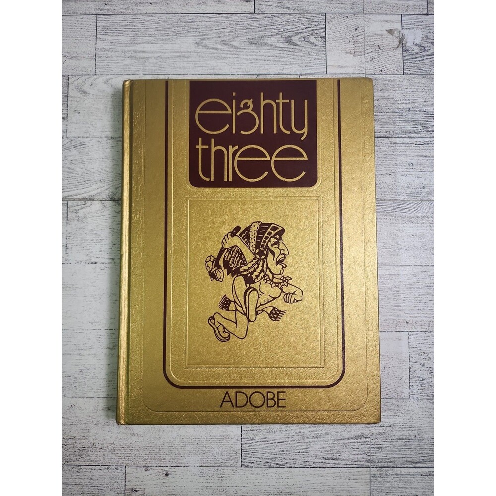 1983 Nogales High School Yearbook Arizona Adobe Vintage Book